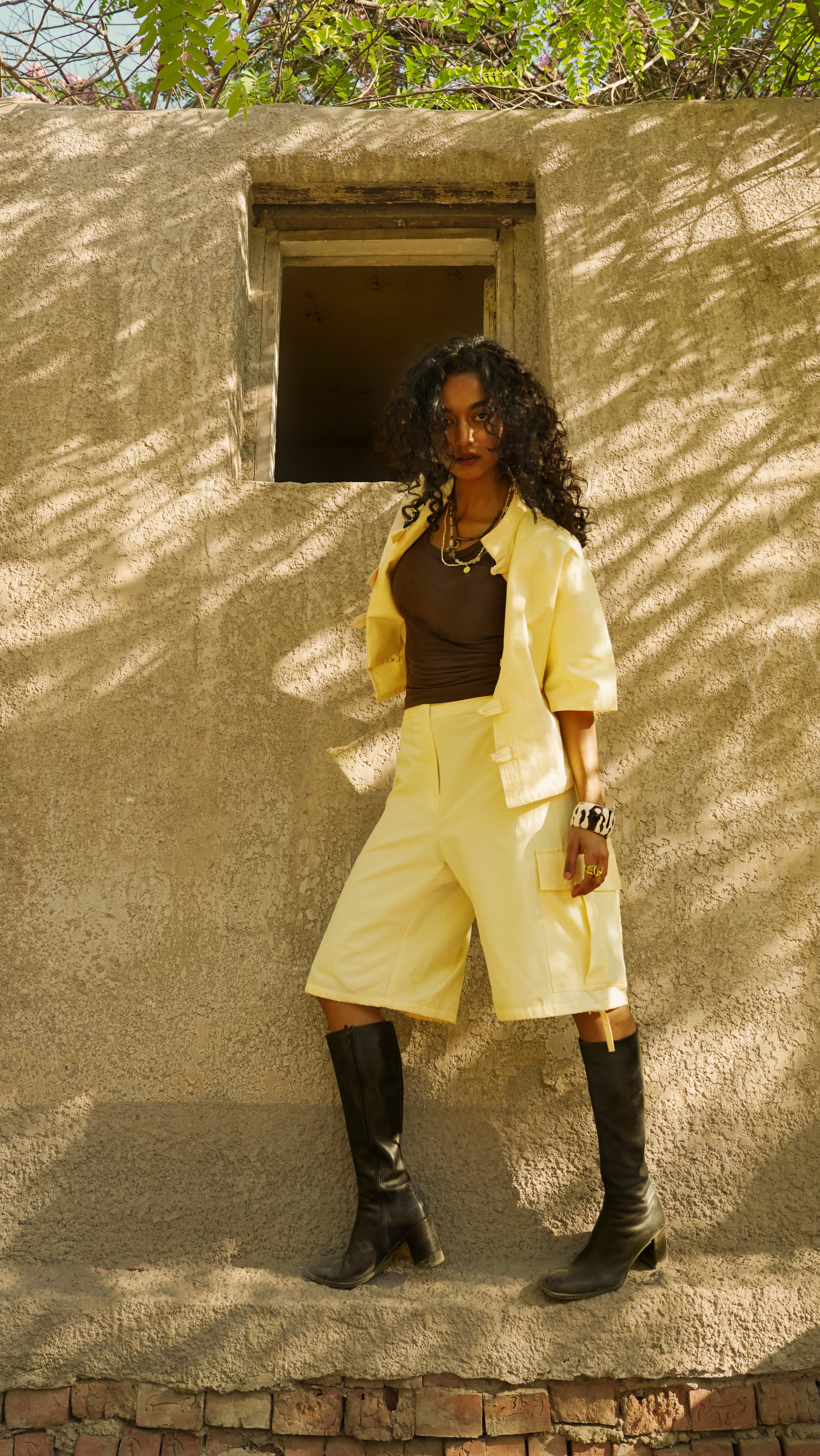 Yellow Traveler Shorts (PRE-ORDER)