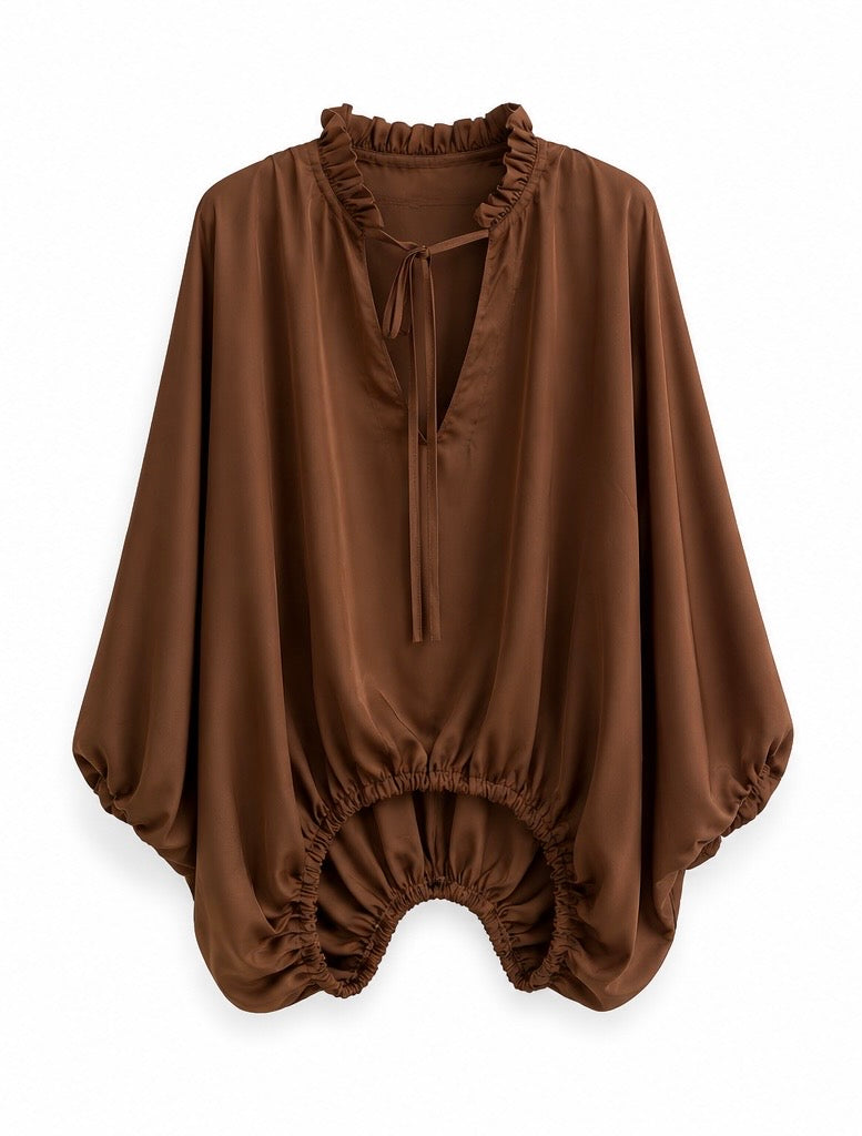 Brown Nara Blouse