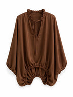 Brown Nara Blouse