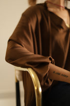 Brown Nara Blouse