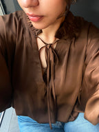 Brown Nara Blouse