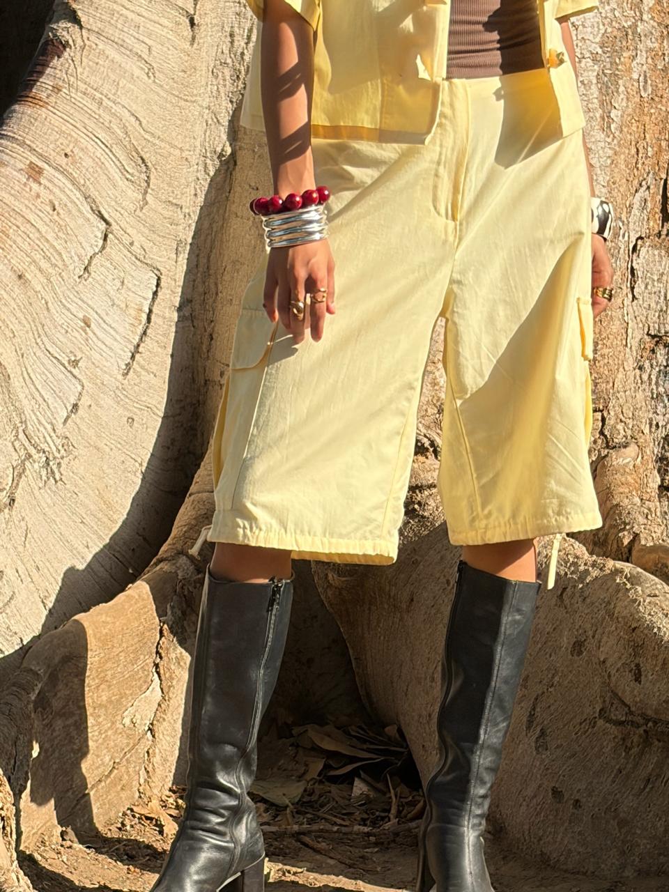 Yellow Traveler Shorts (PRE-ORDER)